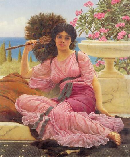 Flabellifera, John William Godward